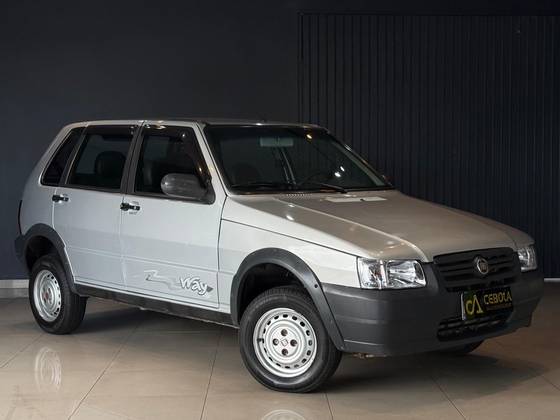 FIAT UNO 1.0 MPI MILLE WAY ECONOMY 8V FLEX 4P MANUAL